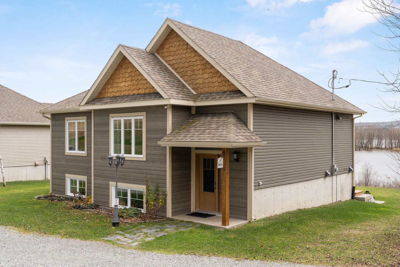 Chalet Natura, façade extérieure